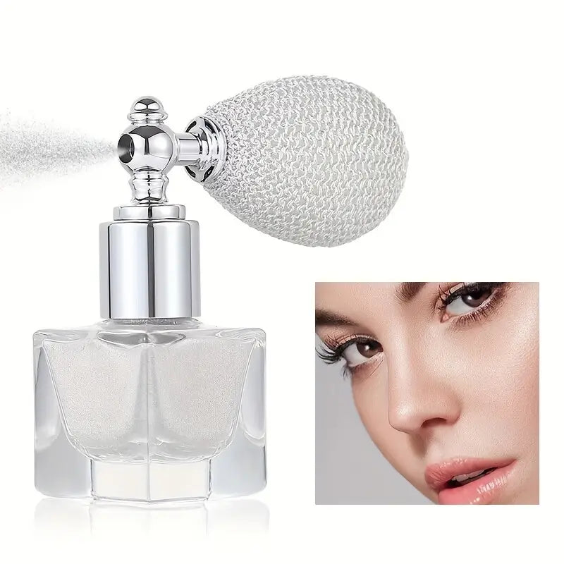 Pearl white Body glitter/shimmer spray