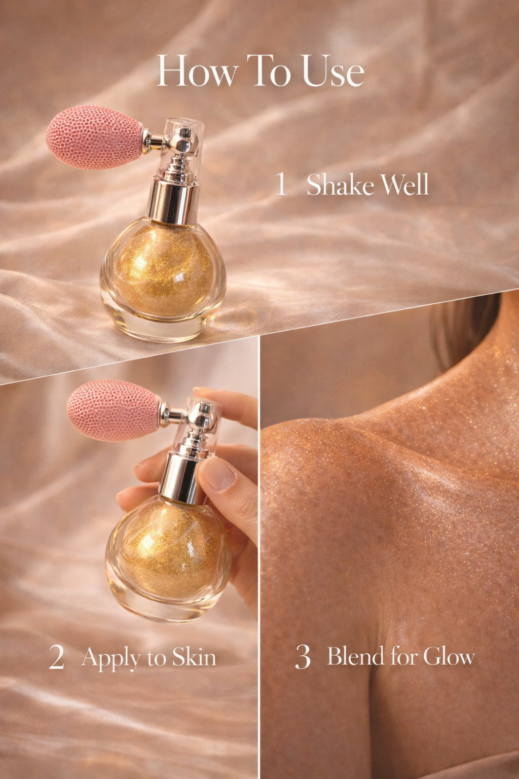 Luxury Gold Body & Hair Shimmer