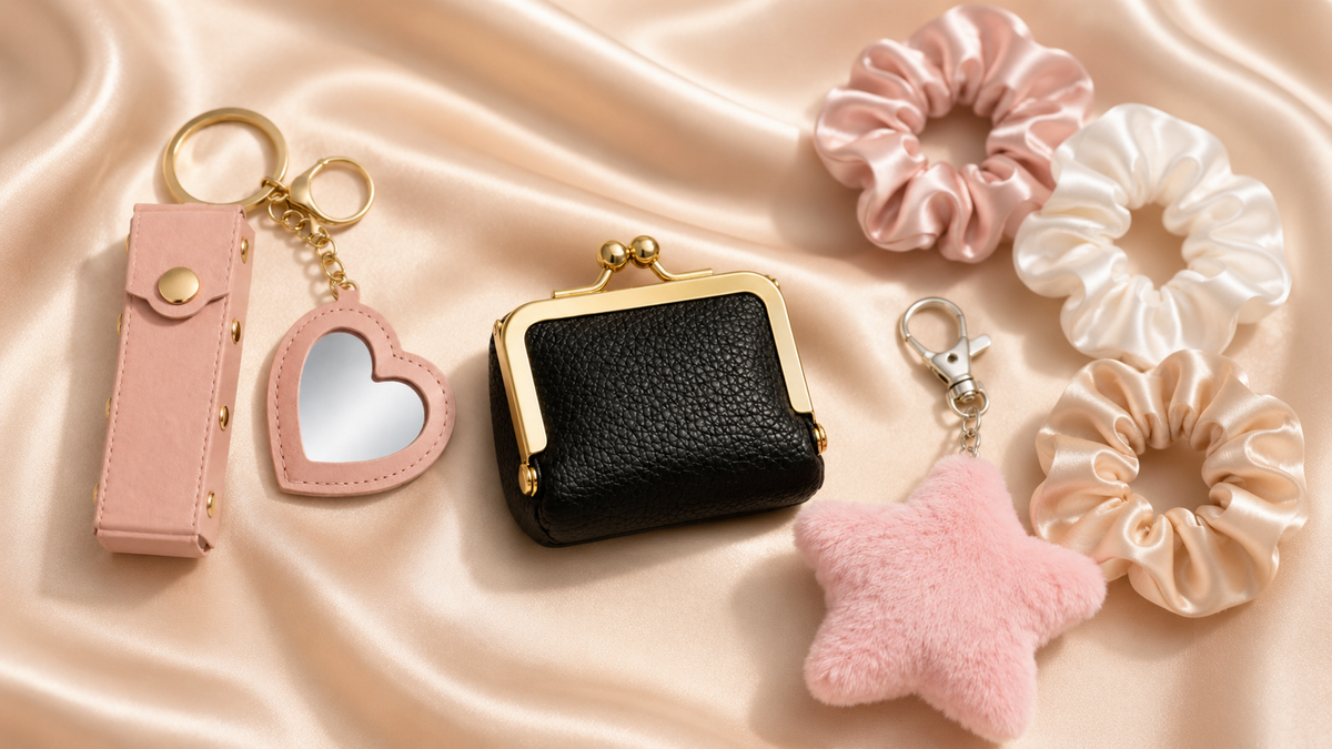 Cute Skyy Gifts accessories styled as giftable everyday essentials