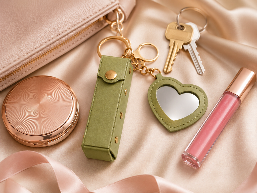 Mini Heart Keychain