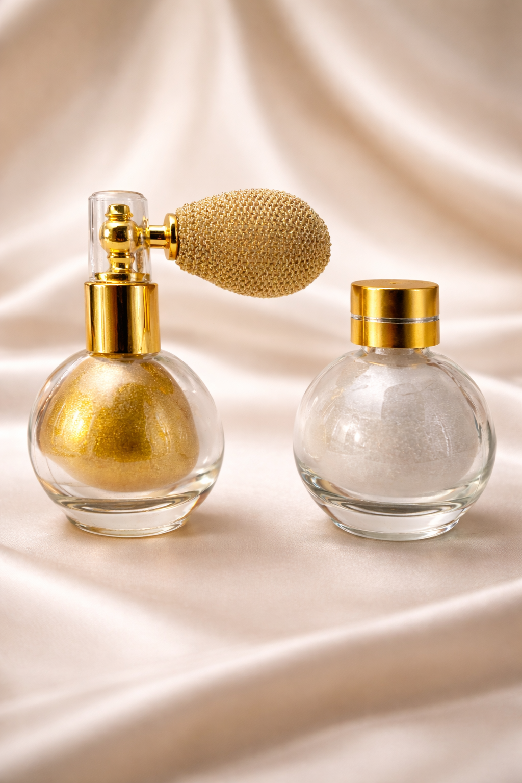 Luxury Gold & Silver Body Shimmer Set