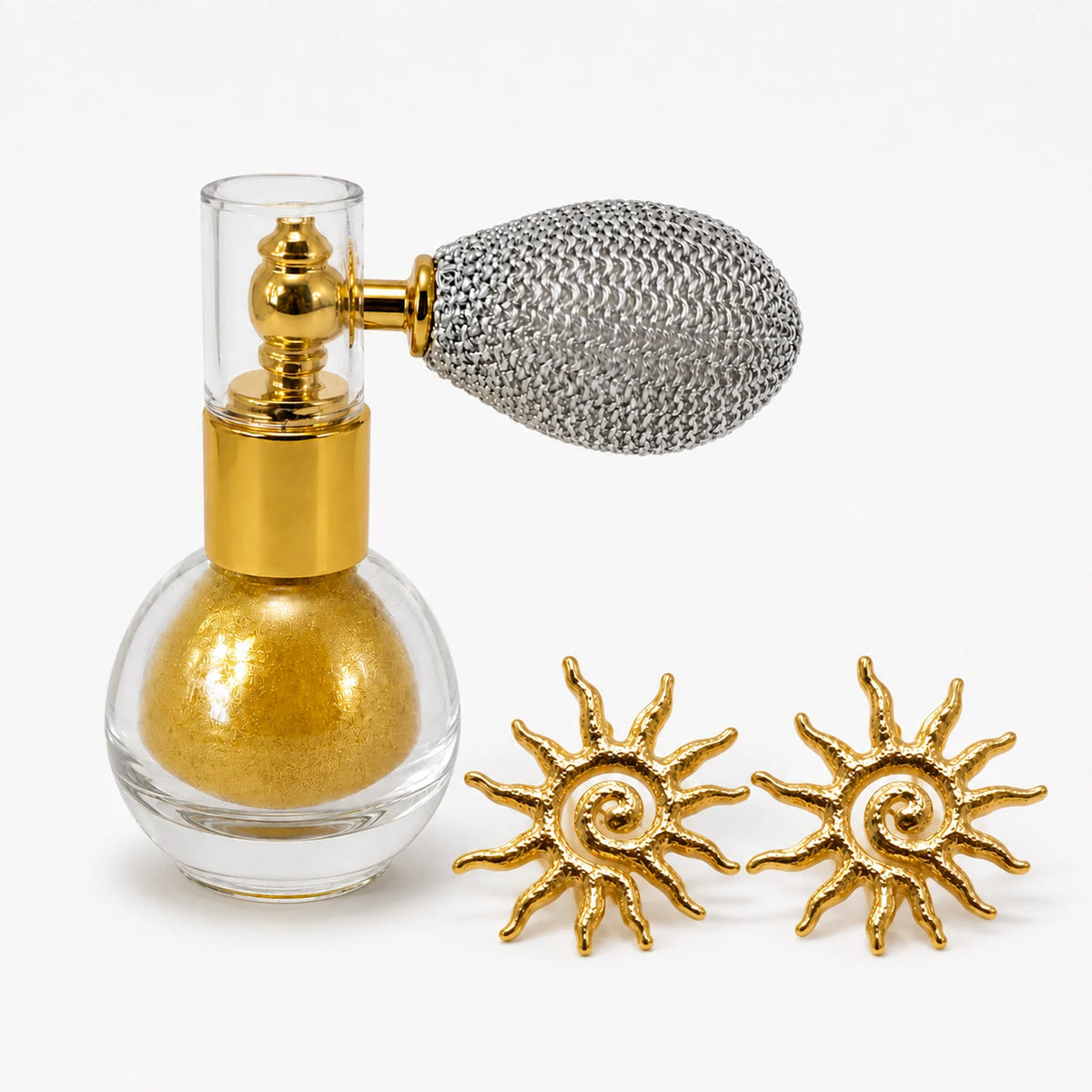 Golden Vacation Glow Set Default Title showing contents and packaging
