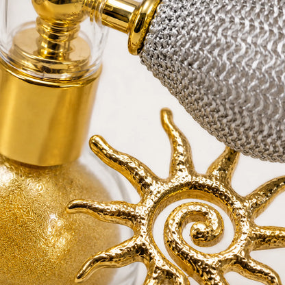 Close-up detail of Golden Vacation Glow Set Default Title
