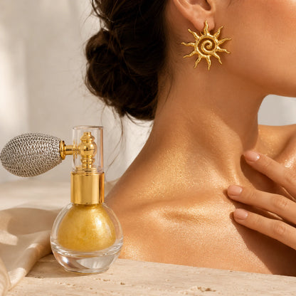 Golden Vacation Glow Set Default Title in lifestyle context