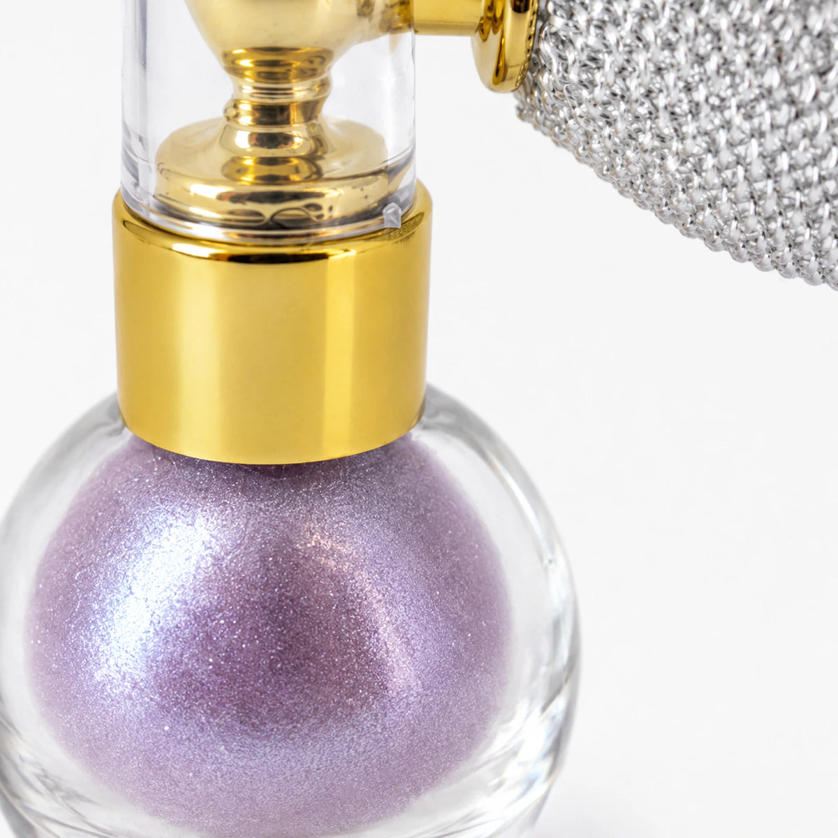 Close-up detail of Lavender Body & Hair Shimmer Powder Default Title