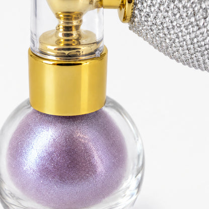 Close-up detail of Lavender Body & Hair Shimmer Powder Default Title