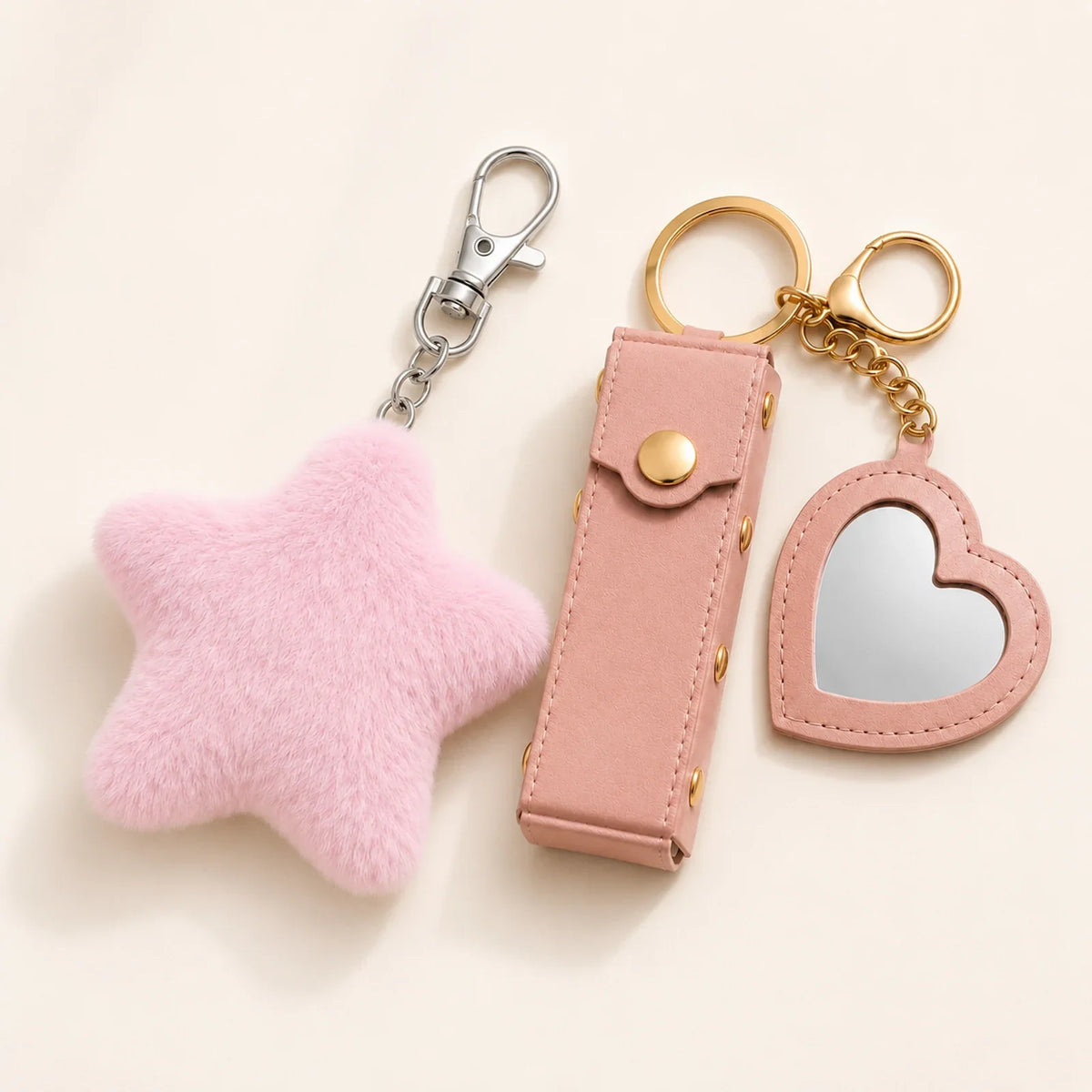 Luxe Little Extras Keychain Gift Set Default Title showing contents and packaging