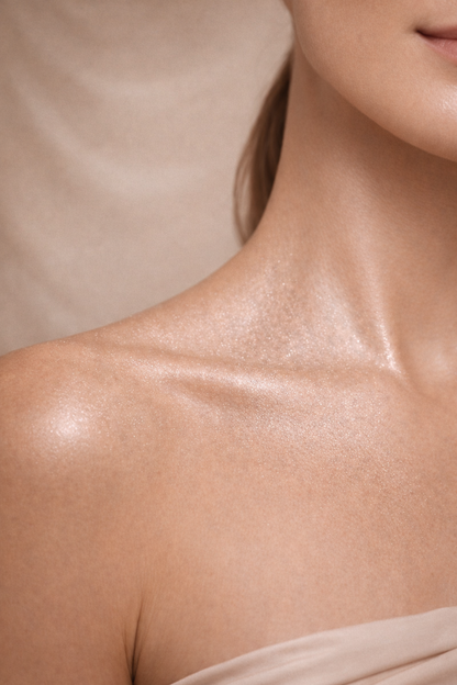 Luxury Pearl White Body Shimmer