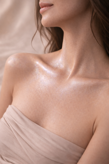 Luxury Pearl White Body Shimmer