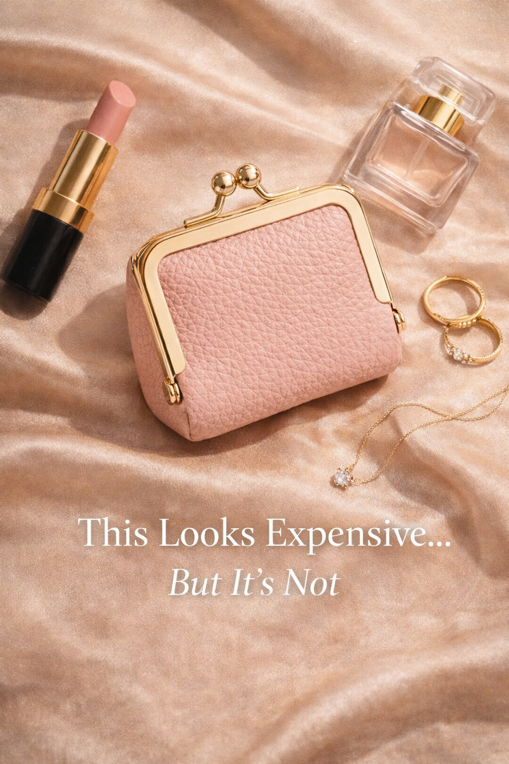 Mini Leather Coin Purse Wallet – Compact Zipper Change Pouch