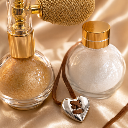 Close-up detail of Date Night Glow Gift Set