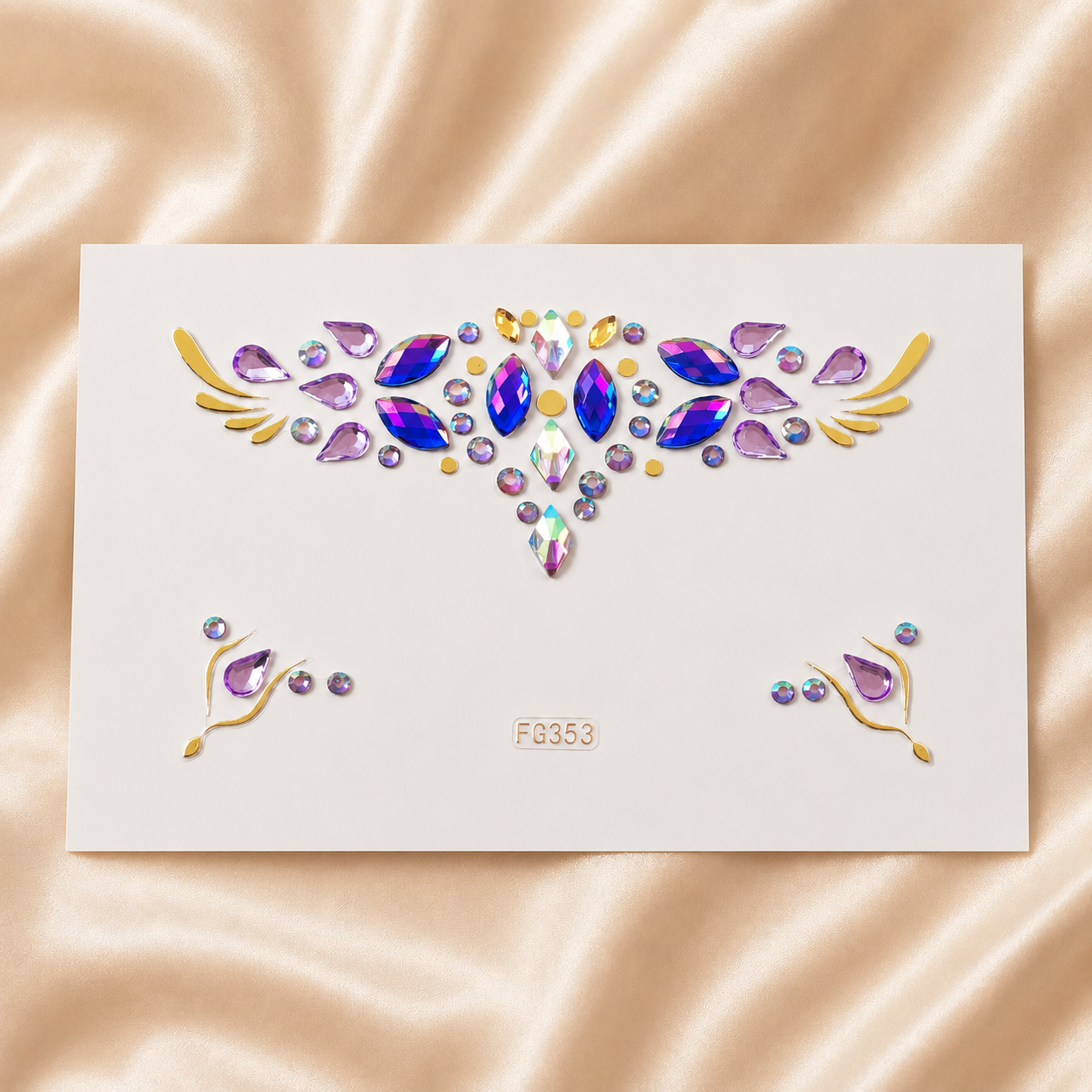 Rainbow Jewel Festival Face Gems product image