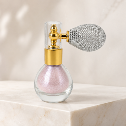 Soft Pink Body & Hair Shimmer Powder scale and presentation image